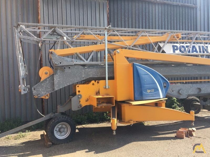 1.8t Potain Igo 22 Self Erecting Tower Crane 3