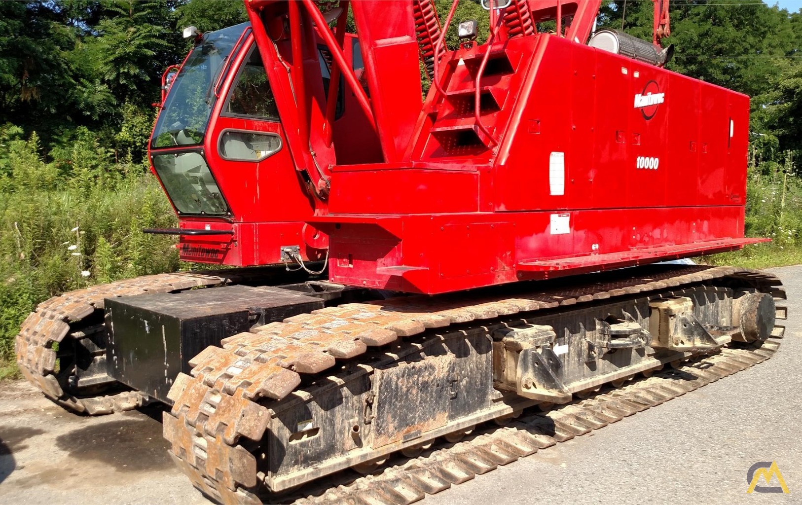 Manitowoc 10000 100-ton Lattice Boom Crawler Crane 0