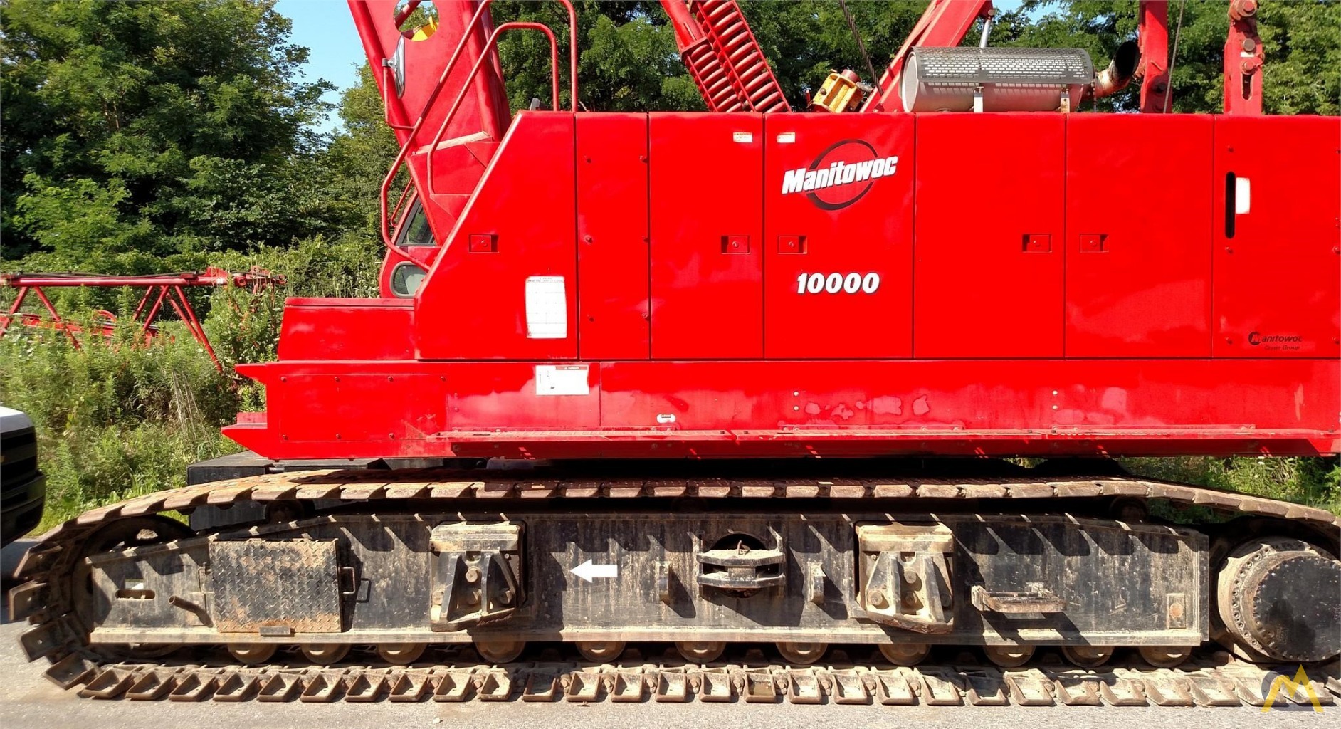 Manitowoc 10000  100-ton Lattice Boom Crawler Crane 1