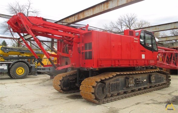 100t Manitowoc 12000-1 Lattice Boom Crawler Crane 1