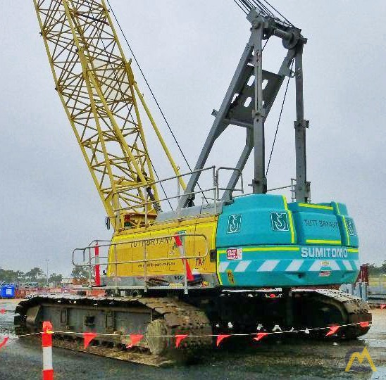 Sumitomo SC1000-2S 100-ton Lattice Boom Crawler Crane 2