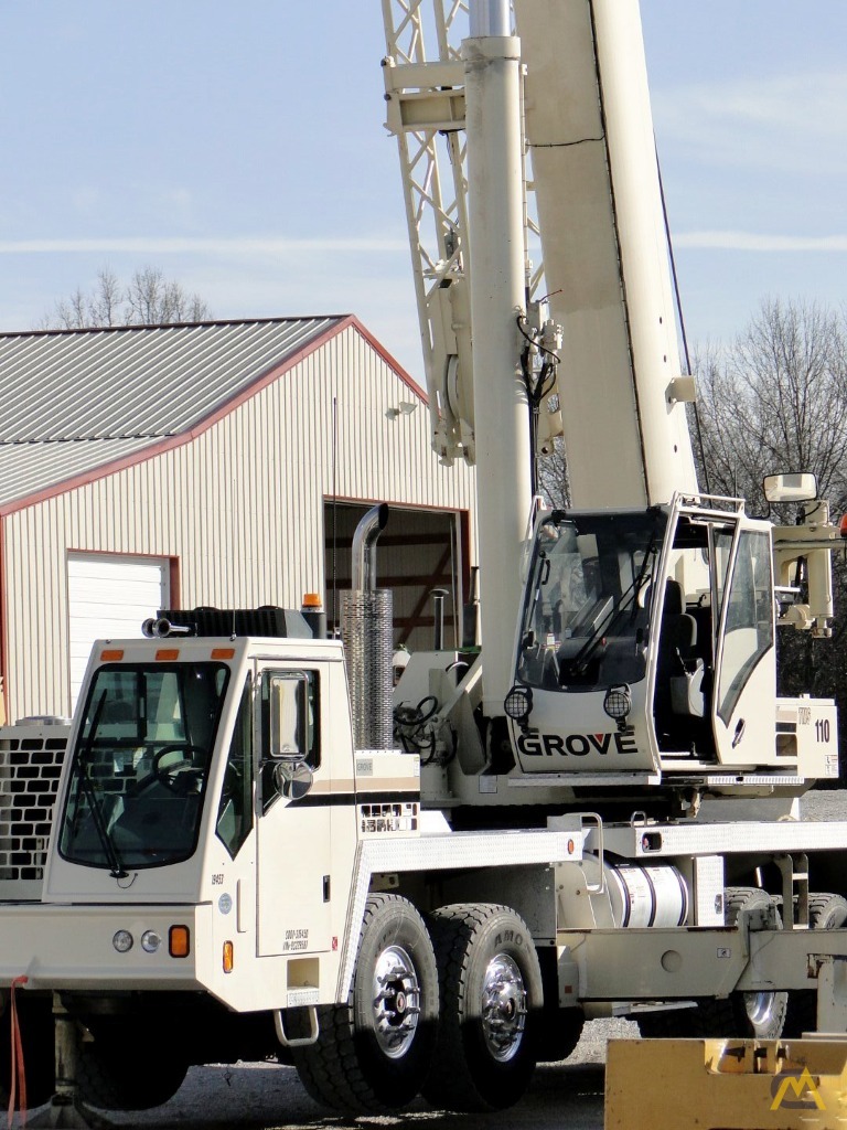 110-ton Grove TMS9000E Hydraulic Truck Crane 4