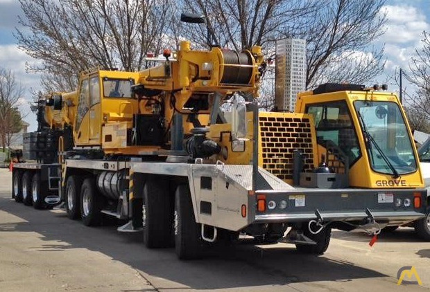 110t Grove TMS9000E Truck Crane 3