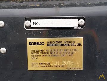 Kobelco CK1100G 110-ton Lattice Boom Crawler Crane  2