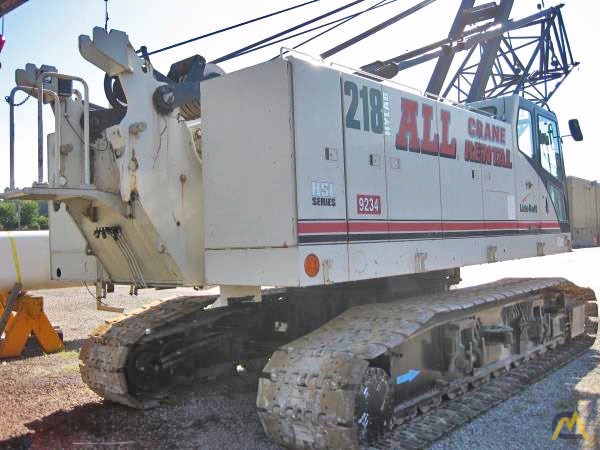 Link-Belt 218 HSL 110-Ton Lattice Boom Crawler Crane 5
