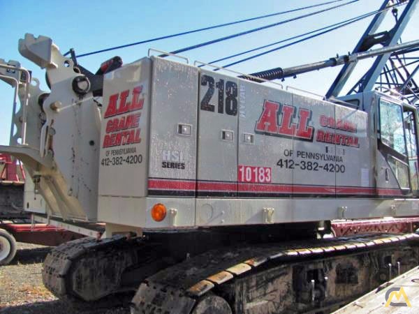 Link-Belt 218 HSL 110-Ton Lattice Boom Crawler Crane 1