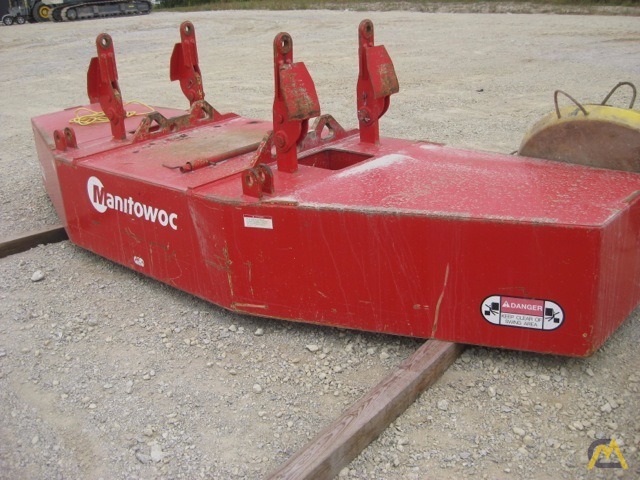 110t Manitowoc 11000-1 Lattice Boom Crawler Crane  13