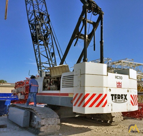 Terex American HC 110 110-ton Lattice Boom Crawler Crane 1