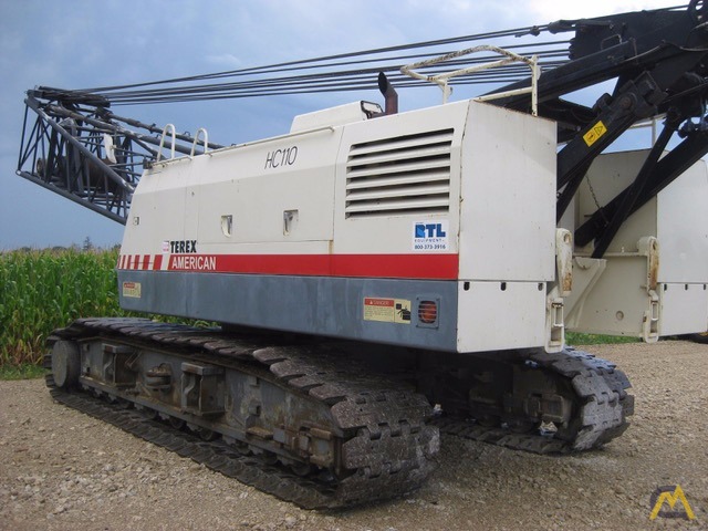 Terex-American HC110 110-Ton Lattice Boom Crawler Crane 1