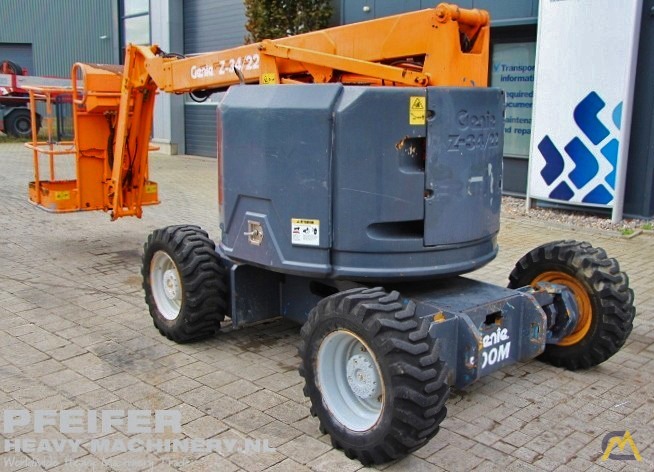 12.6m Genie Z34/22J RT Articulating Boom Lift 6