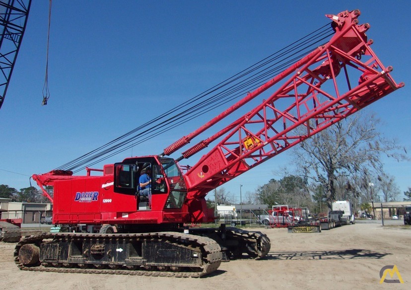 Manitowoc 12000 120-Ton Lattice Boom Crawler Crane  2