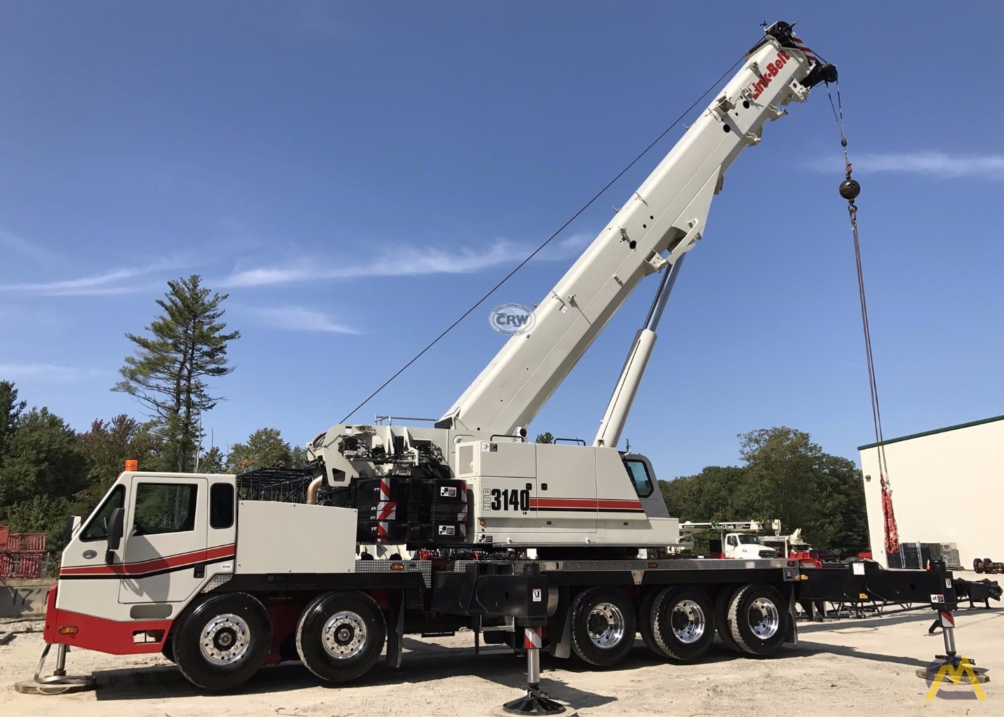 SOLD 140t Link-Belt HTC-3140 LB Telescopic Hydraulic Truck Crane 0