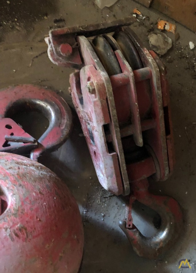 15Ton 2Sheave Hook Block For Sale Johnson Products Sheaves Parts