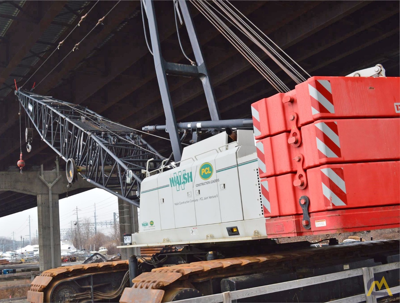 150t Link-Belt 238 HYLAB 5 crawler crane 4