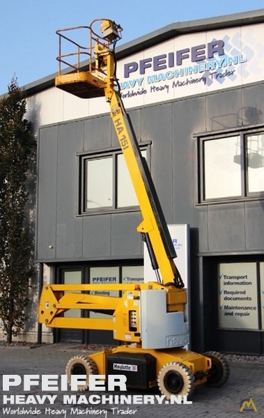 15m Haulotte HA 15I Articulating Boom Lift 8