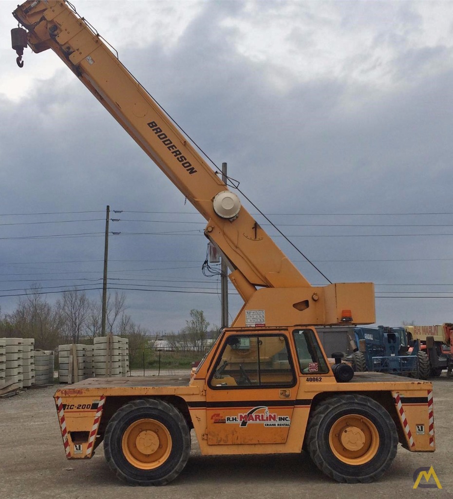 15t Broderson IC2003F Carry Deck Crane For Sale Industrial Hoists & Material Handlers 2237