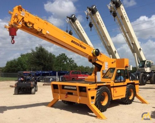Broderson IC-200-J 15-ton Industrial Carry Deck Crane 1