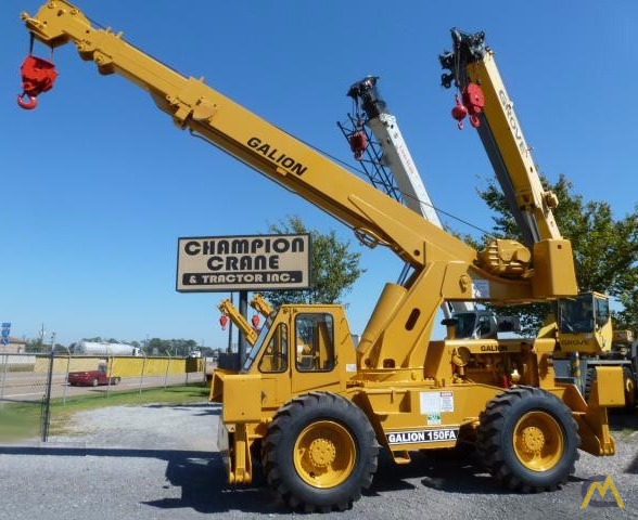 Galion 150FA 15-Ton Down Cab Rough Terrain Crane 0