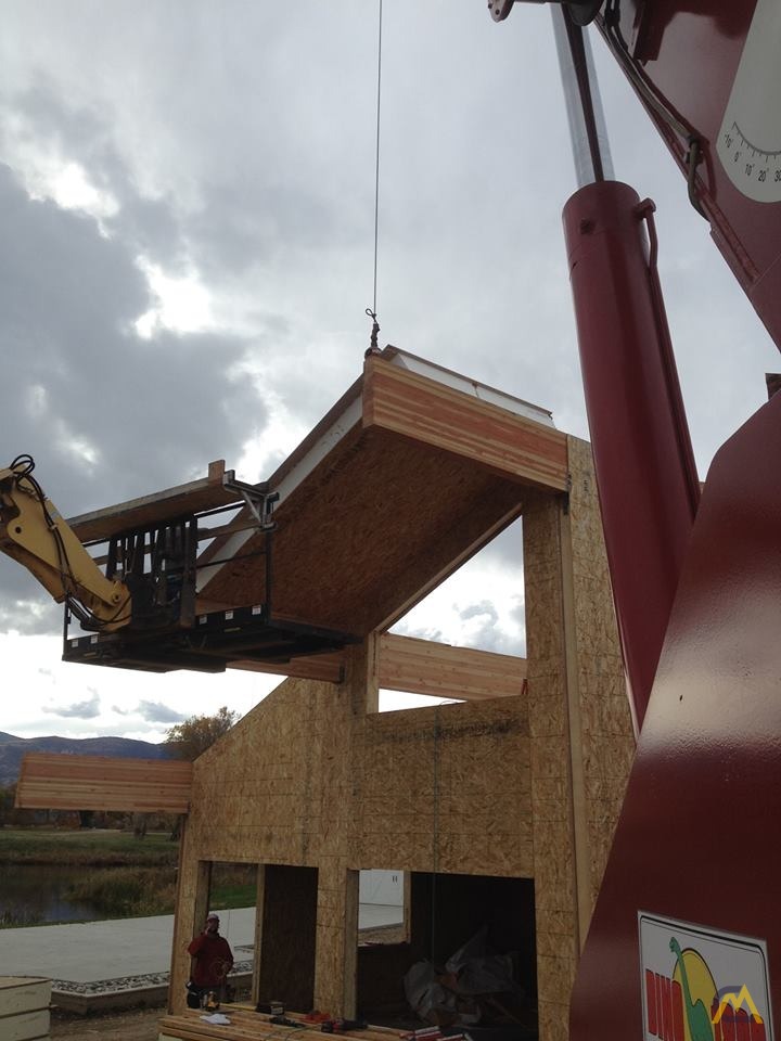 Terex TC 3063 15-ton Boom Truck Crane on International 4700 7