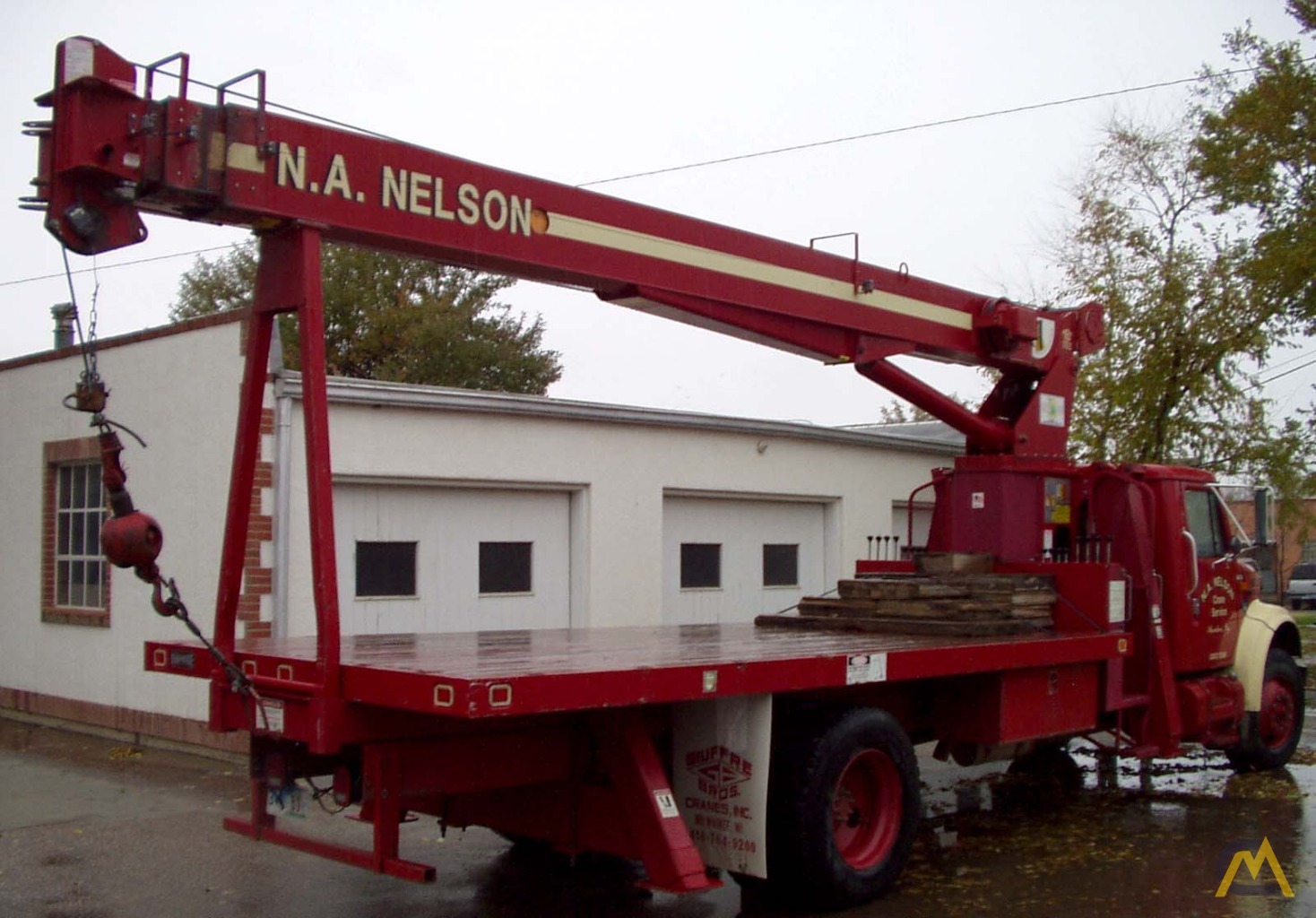 Terex TC 3063 15-ton Boom Truck Crane on International 4700 3