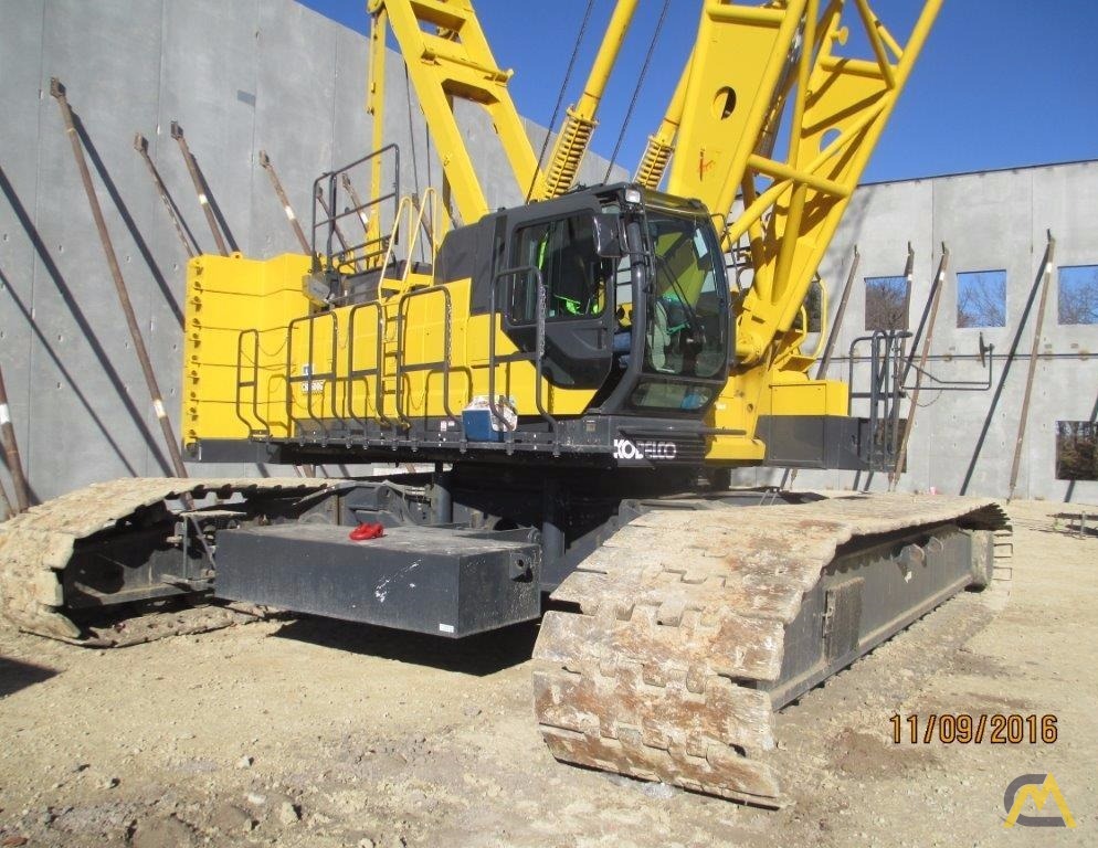 160t Kobelco CK1600G Lattice Boom Crawler Crane  0
