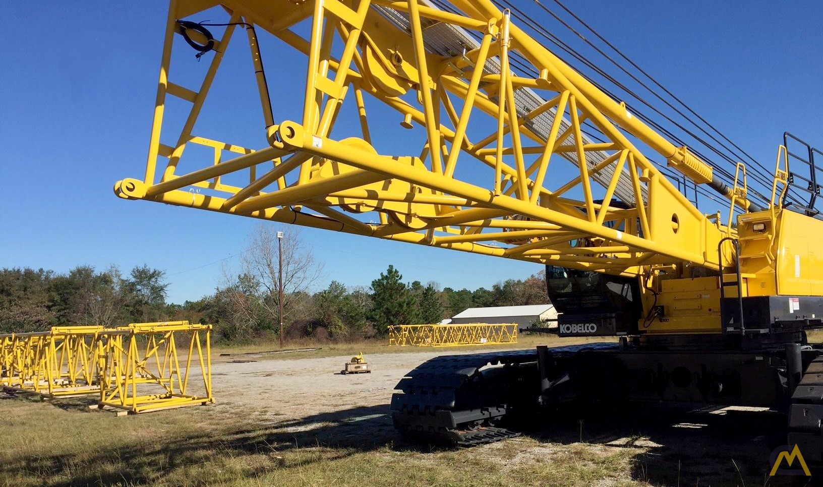 Kobelco CK1600G-3 160-Ton Lattice Boom Crawler Crane  2