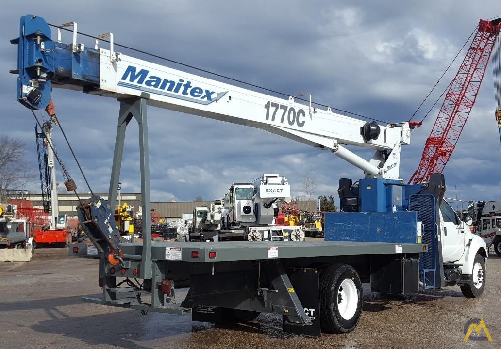 17t Manitex 1770C Boom Truck Crane 2