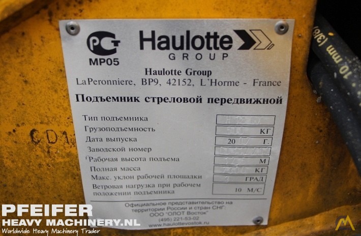 18m Haulotte H 18 SX Scissor Lift 11