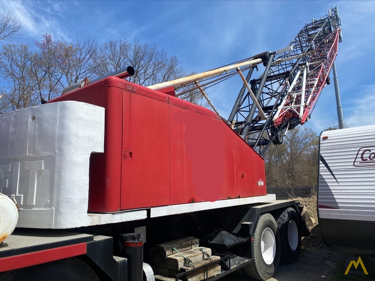 1969 Link-Belt HC-218 82-Ton Lattice Boom Truck Crane 5