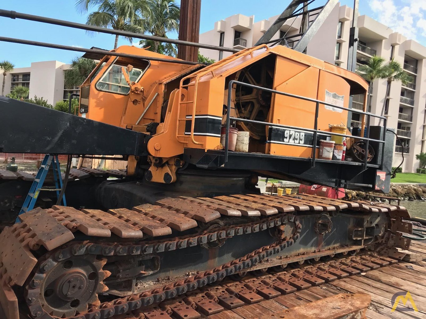 1972 American 9299 165-Ton Lattice Boom Crawler Crane 4