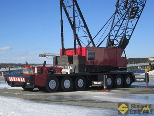 1973 American 9520 200-Ton Lattice Boom Truck Crane 0