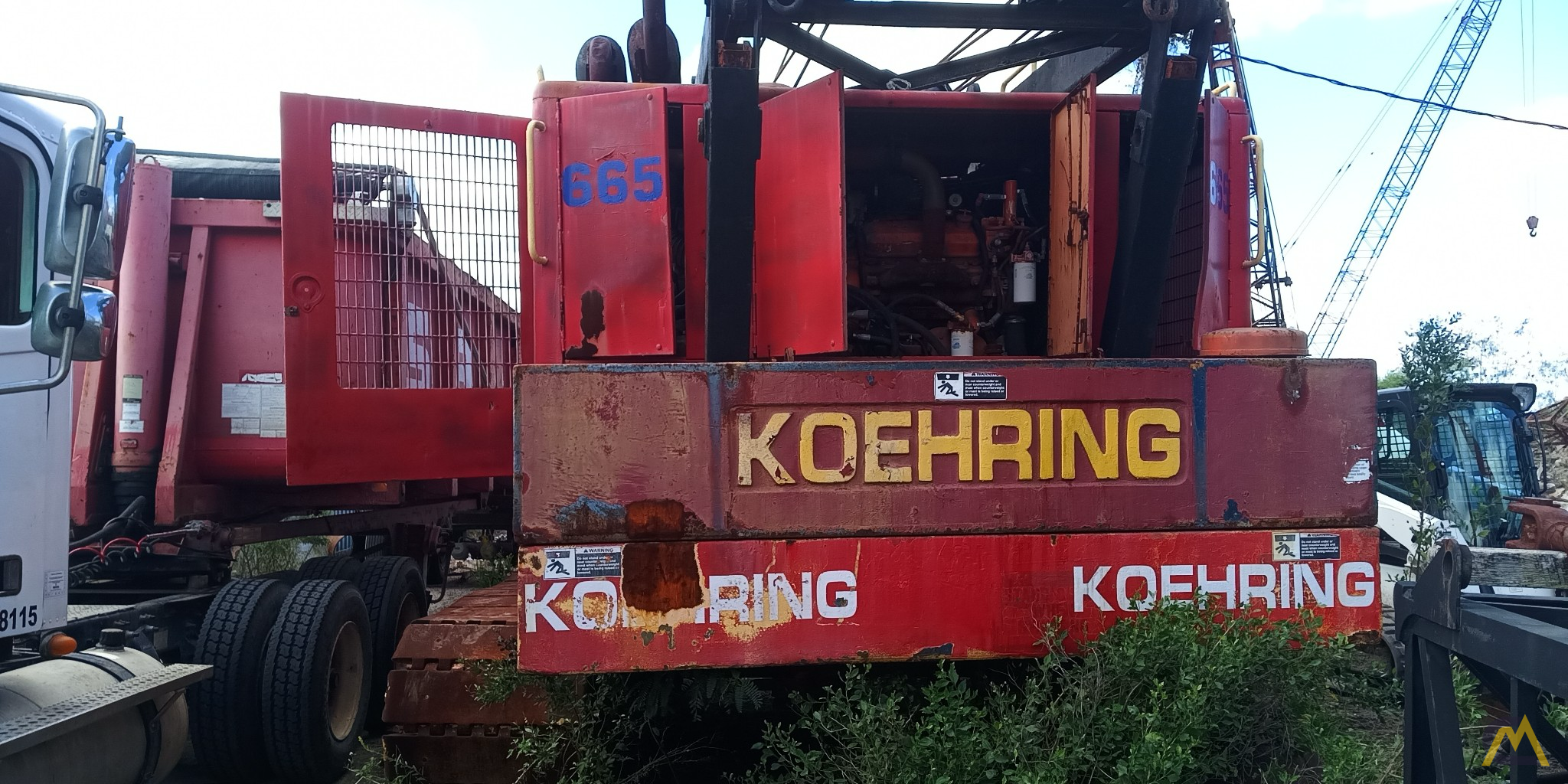 Koehring 665 Spanner - Lattice Boom Dragline/Crane - CranesList ID: 937 7