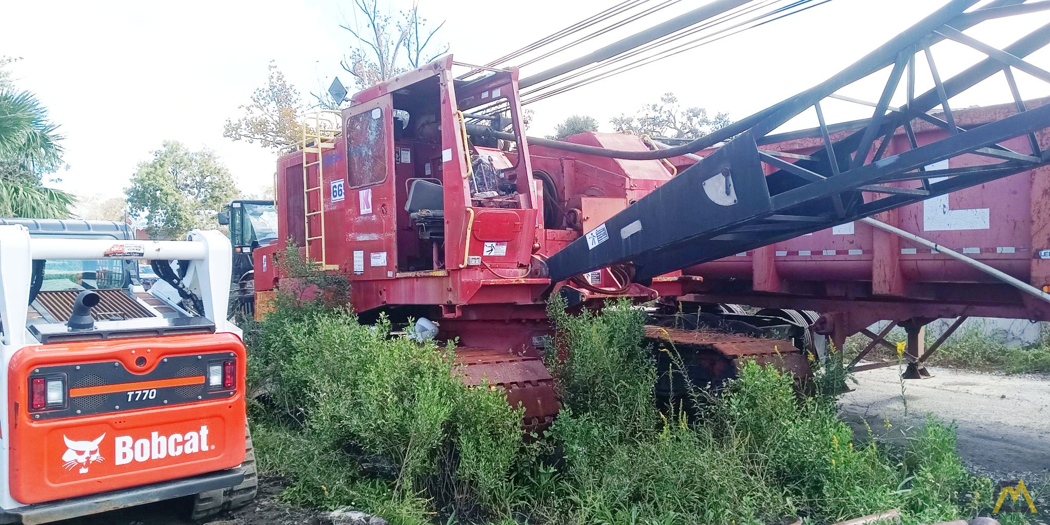Koehring 665 Spanner - Lattice Boom Dragline/Crane - CranesList ID: 937 0