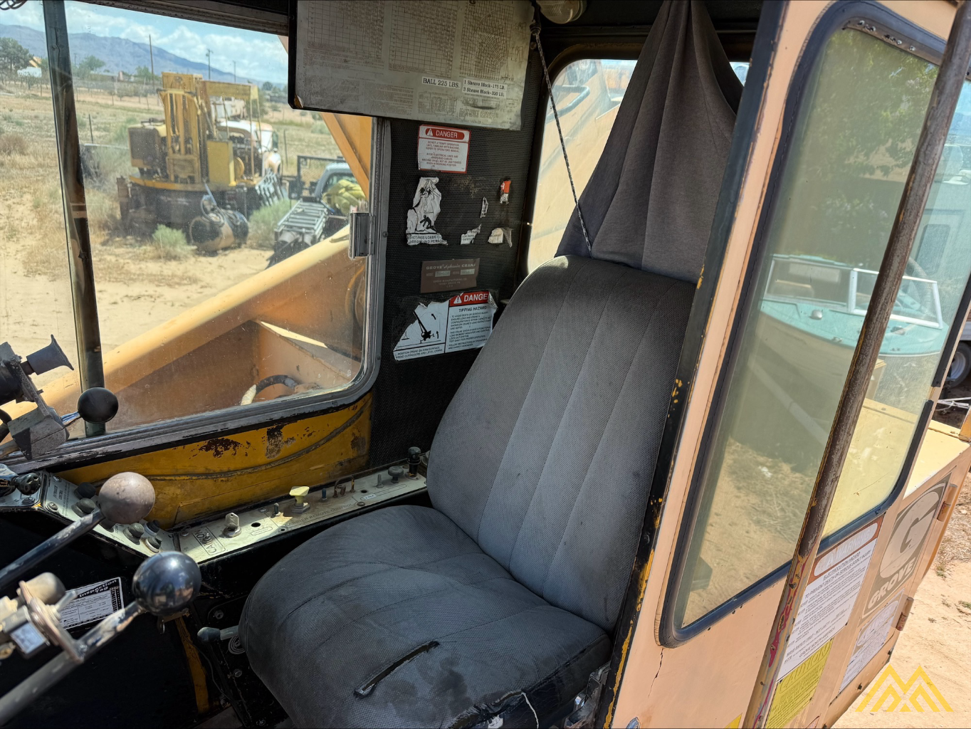 1979 Grove TMS145A/TMS250A 14.5/25 Ton (Derated) Hydraulic Truck Crane; CranesList ID: 985 5