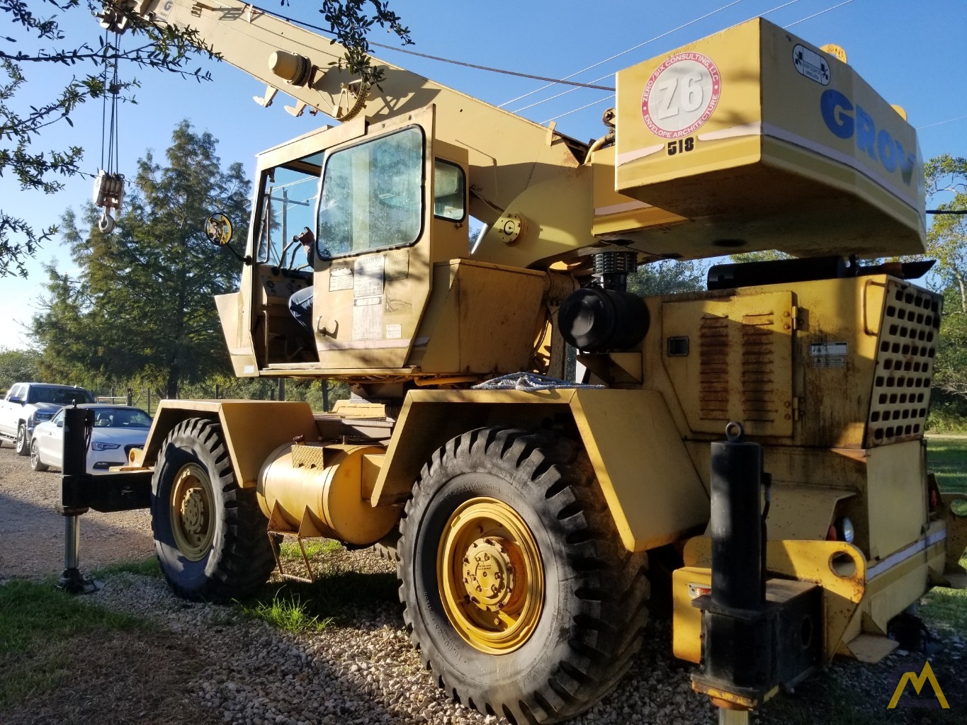 1982 Grove RT518 18-Ton Rough Terrain Crane 3