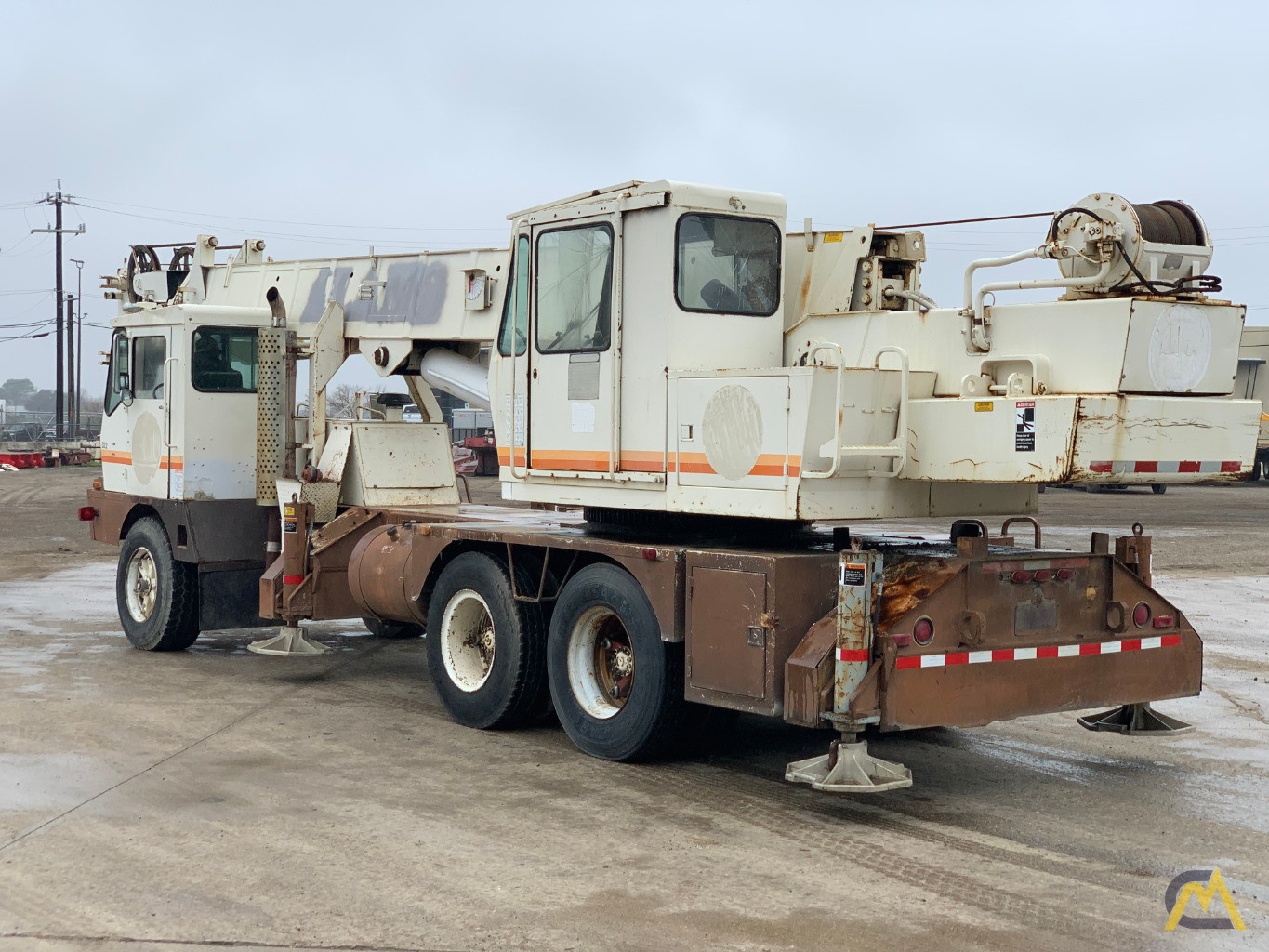 1982 Grove TMS250A 25-Ton Telescopic Truck Crane 3