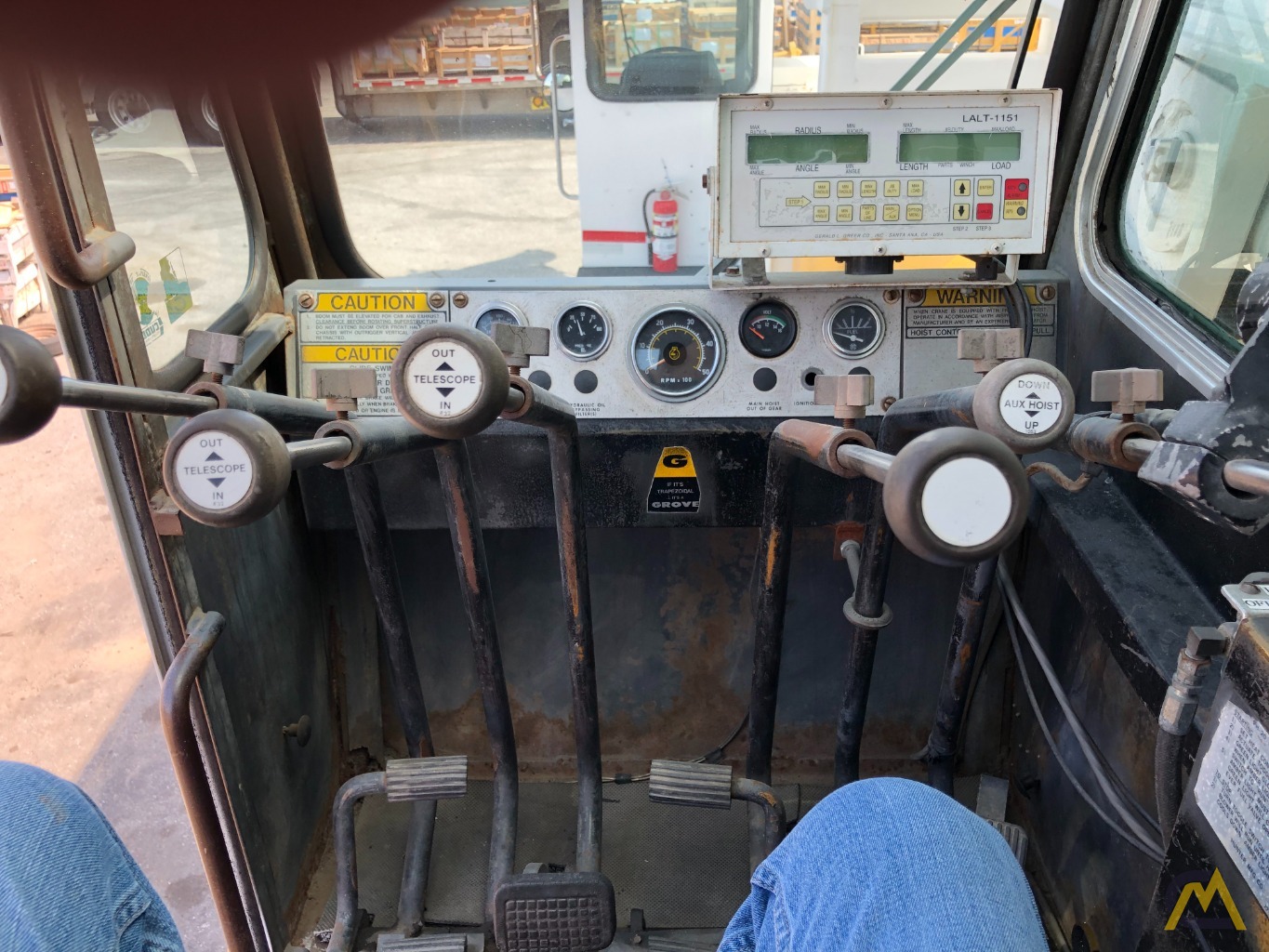 1983 Grove TMS475 50-Ton Hydraulic Truck Crane; CranesList ID: 587 52