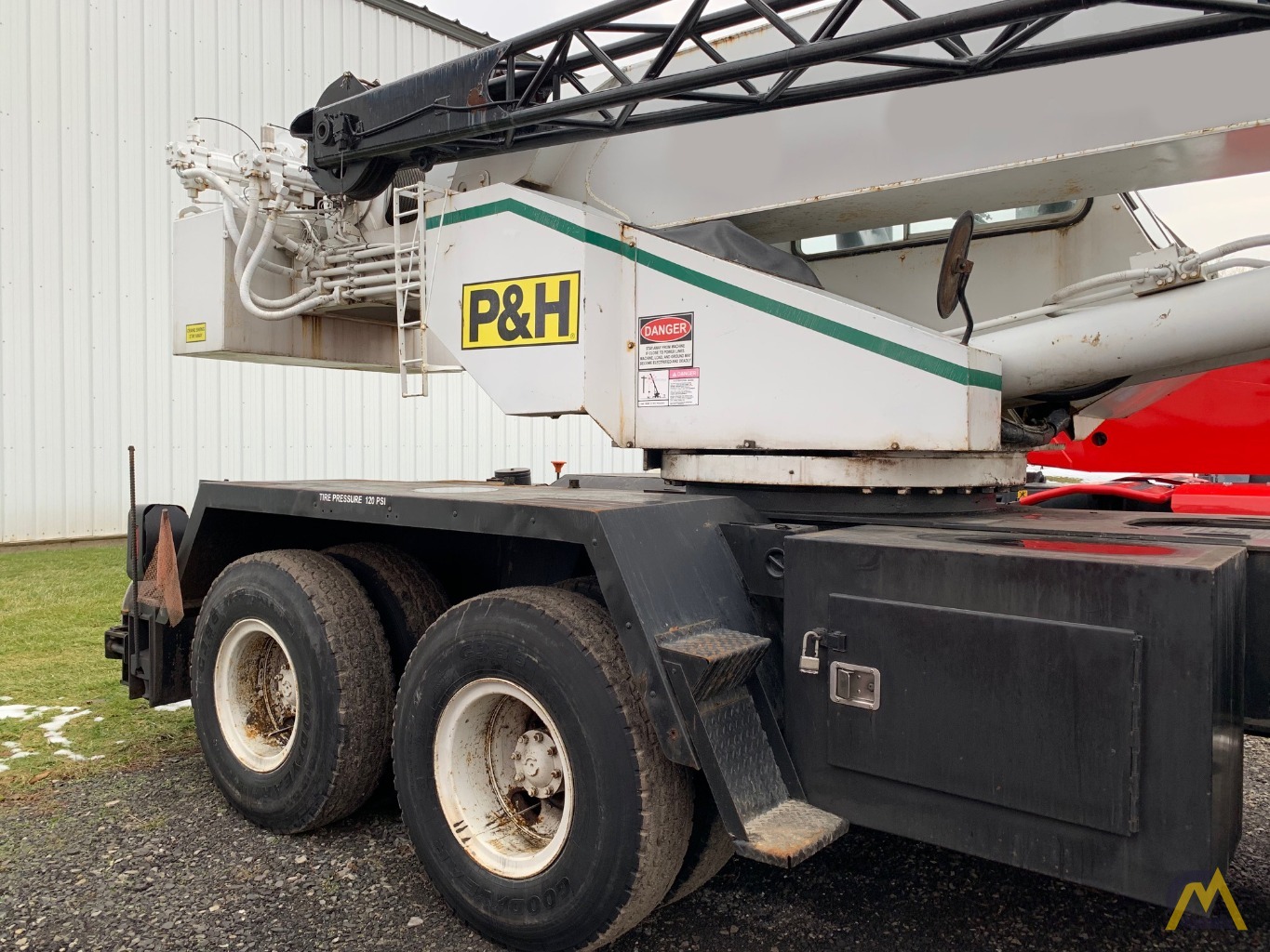 1988 P&H T500 50-Ton Telescopic Truck Crane 14