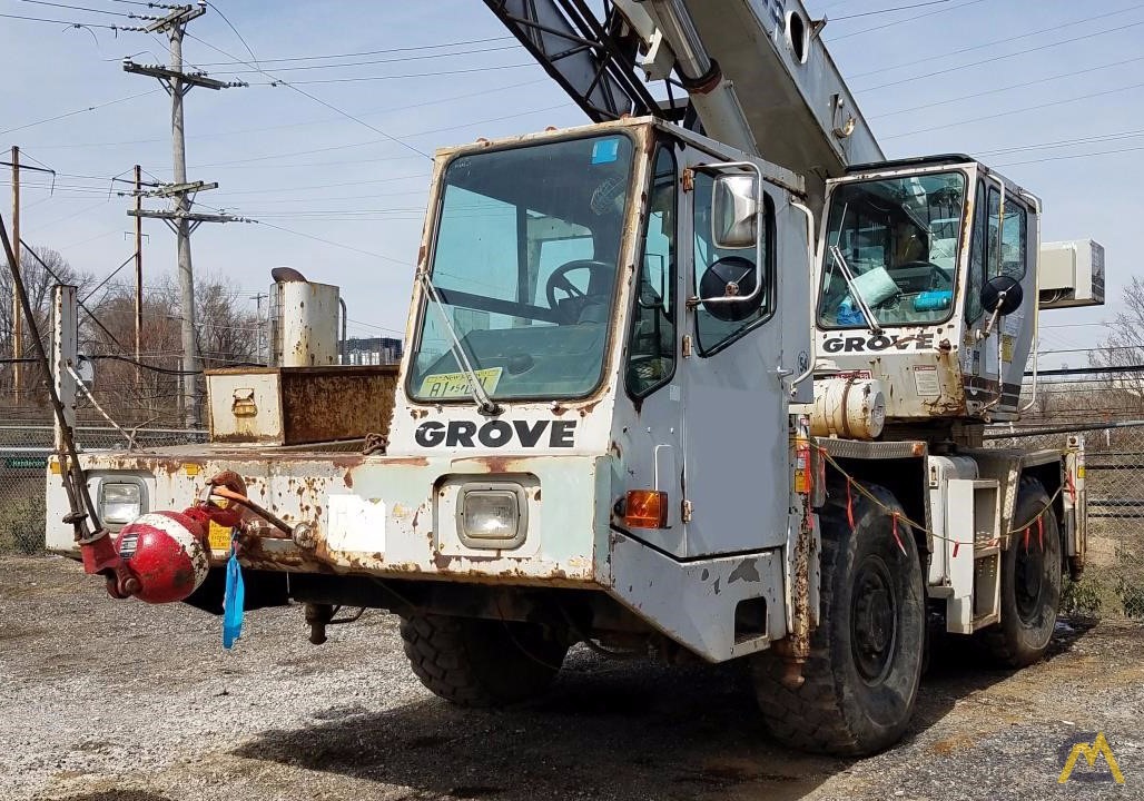 1989 GROVE AT422 For Sale Grove All Terrain Cranes Hoists & Material