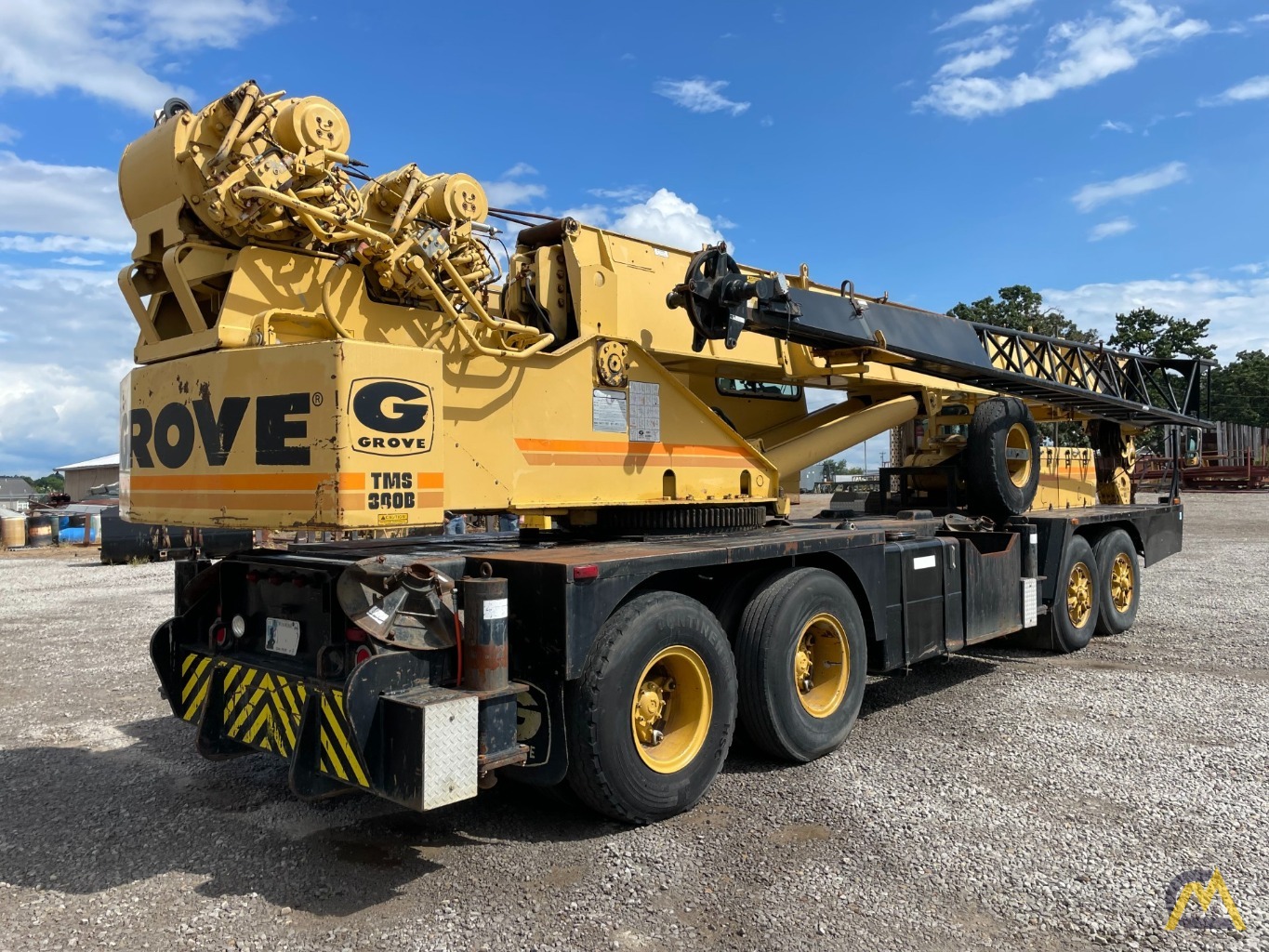 1989 Grove TMS300B 40-Ton Telescopic Truck Crane 3