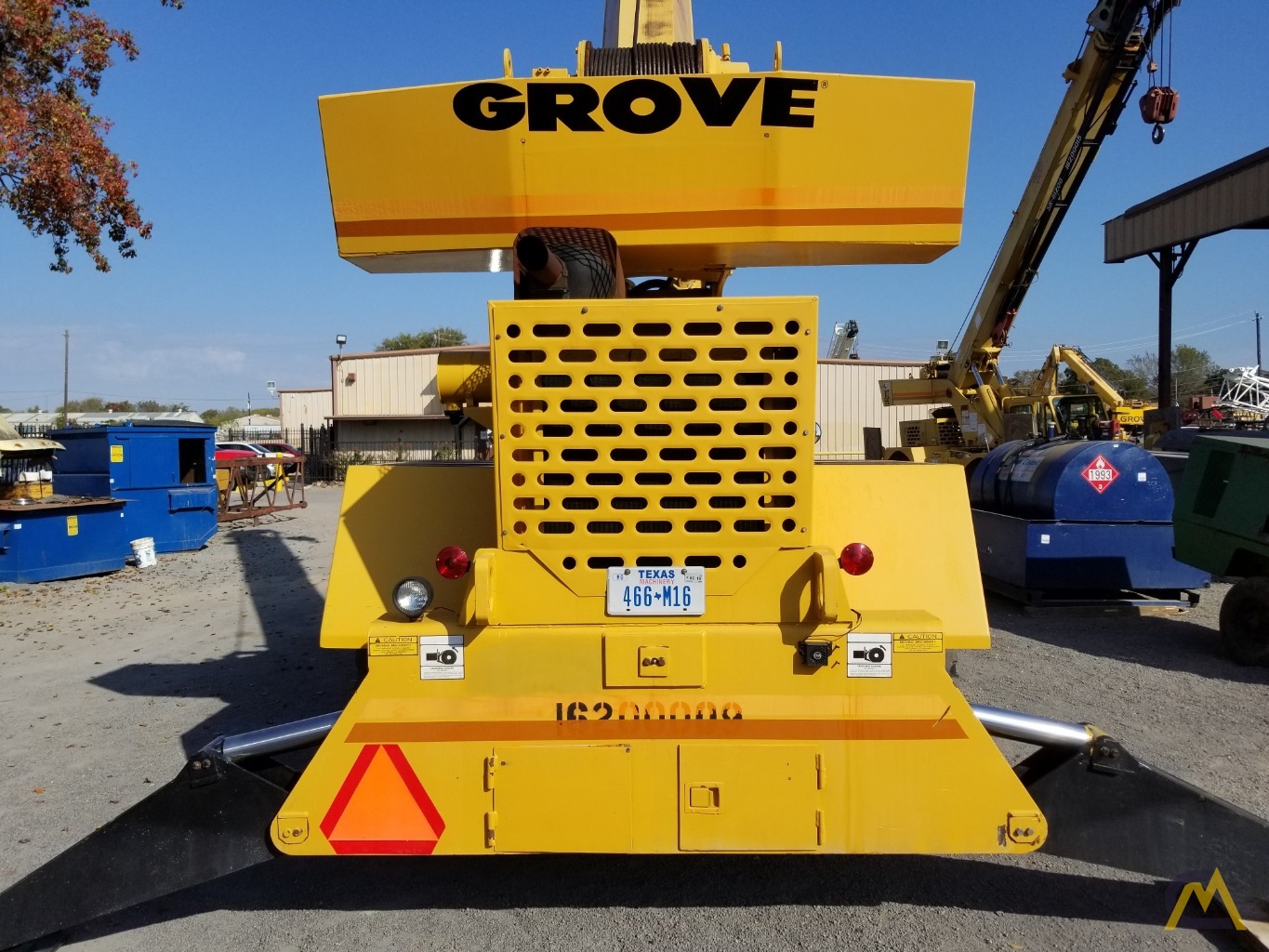 1990 Grove RT58D 20-Ton Down Cab Rough Terrain Crane 1