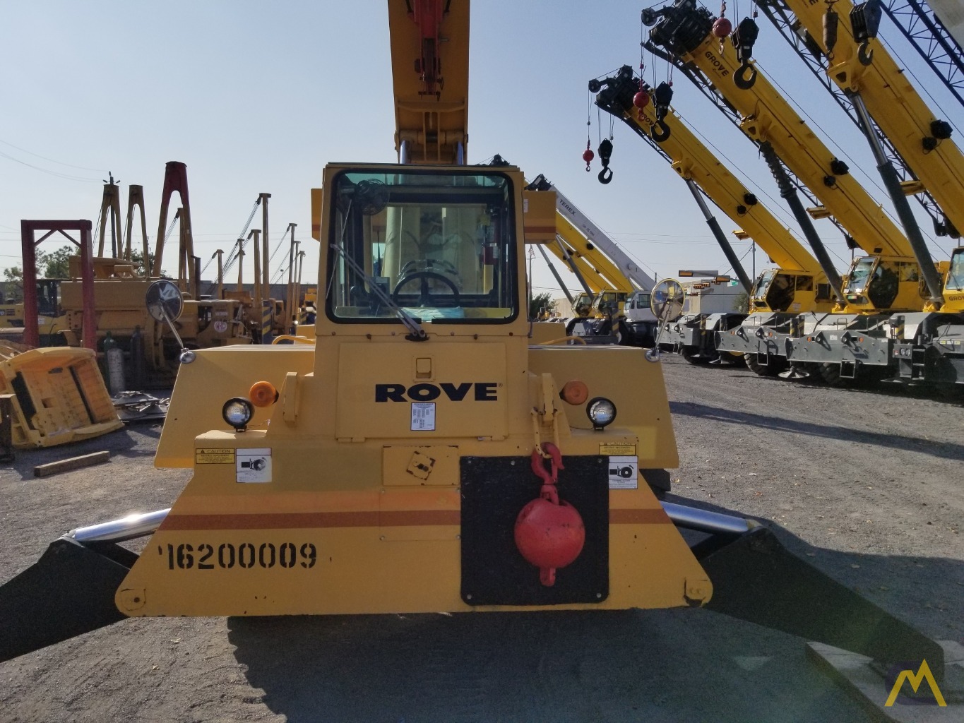 1990 Grove RT58D 20-Ton Down Cab Rough Terrain Crane 4