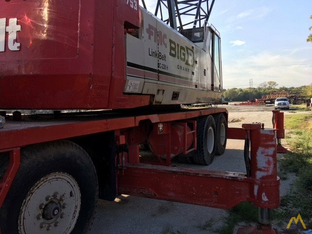 1992 Link-Belt HC-228H 125-Ton Lattice Boom Truck Crane 4
