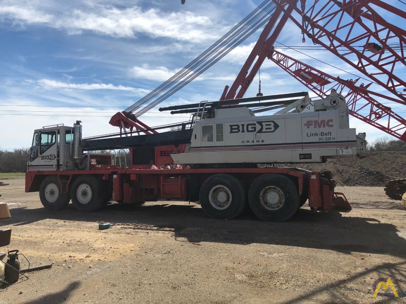 1992 Link-Belt HC-228H 125-Ton Lattice Boom Truck Crane 19