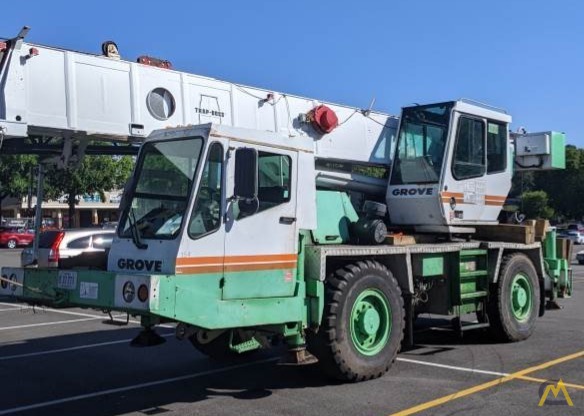 1995 Grove AT635E 35-ton All Terrain Crane 0