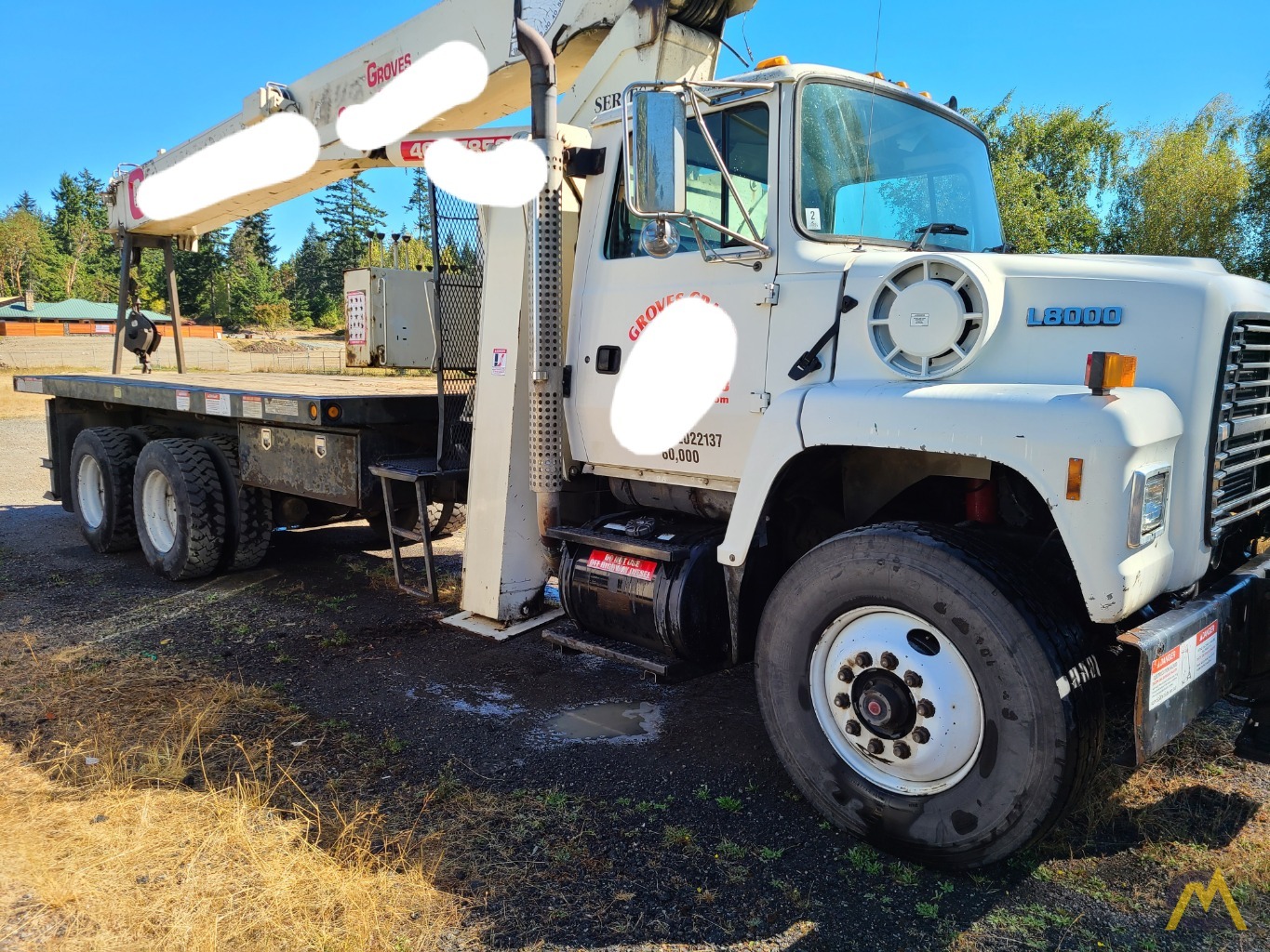 1995 National 800 21-Ton Boom Truck Crane 1