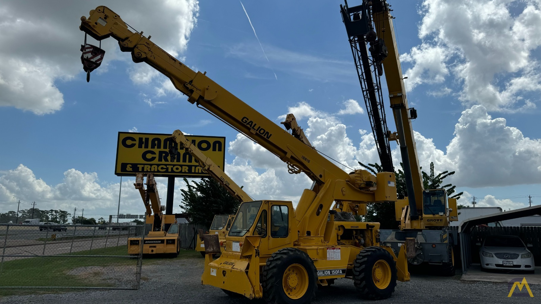 1997 Galion 150FA Down Cab Rough Terrain Crane 0