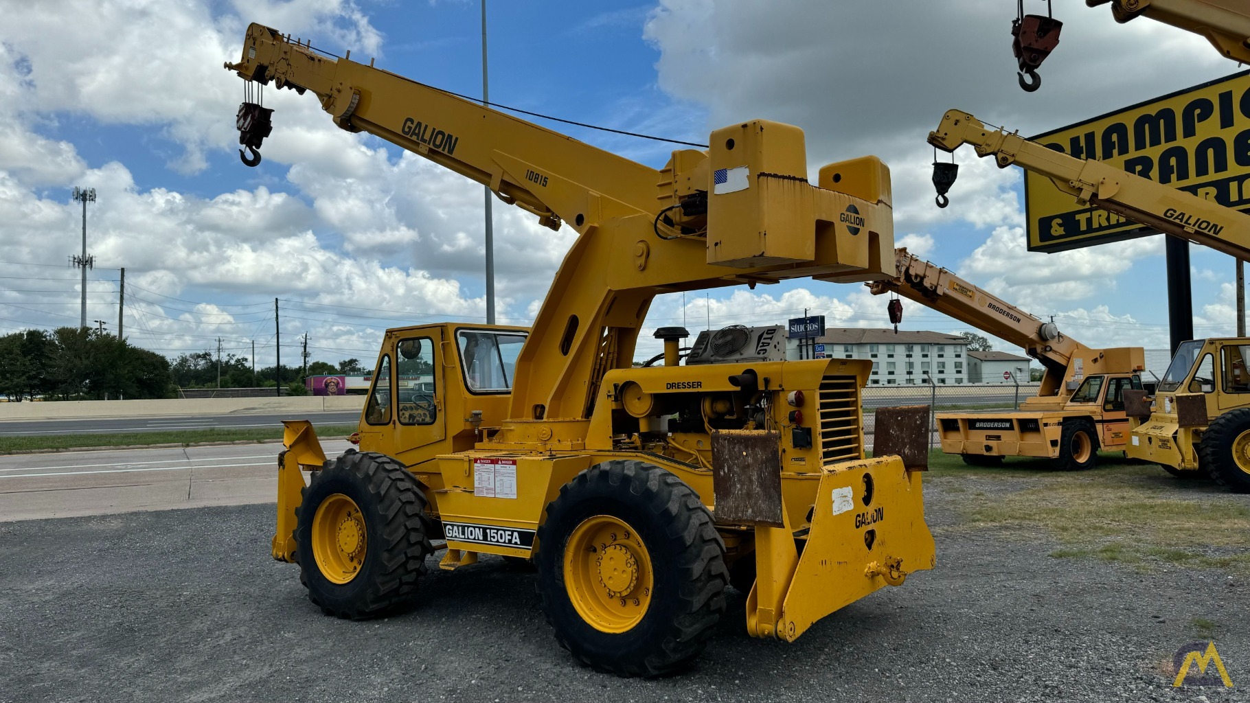1997 Galion 150FA Down Cab Rough Terrain Crane 1