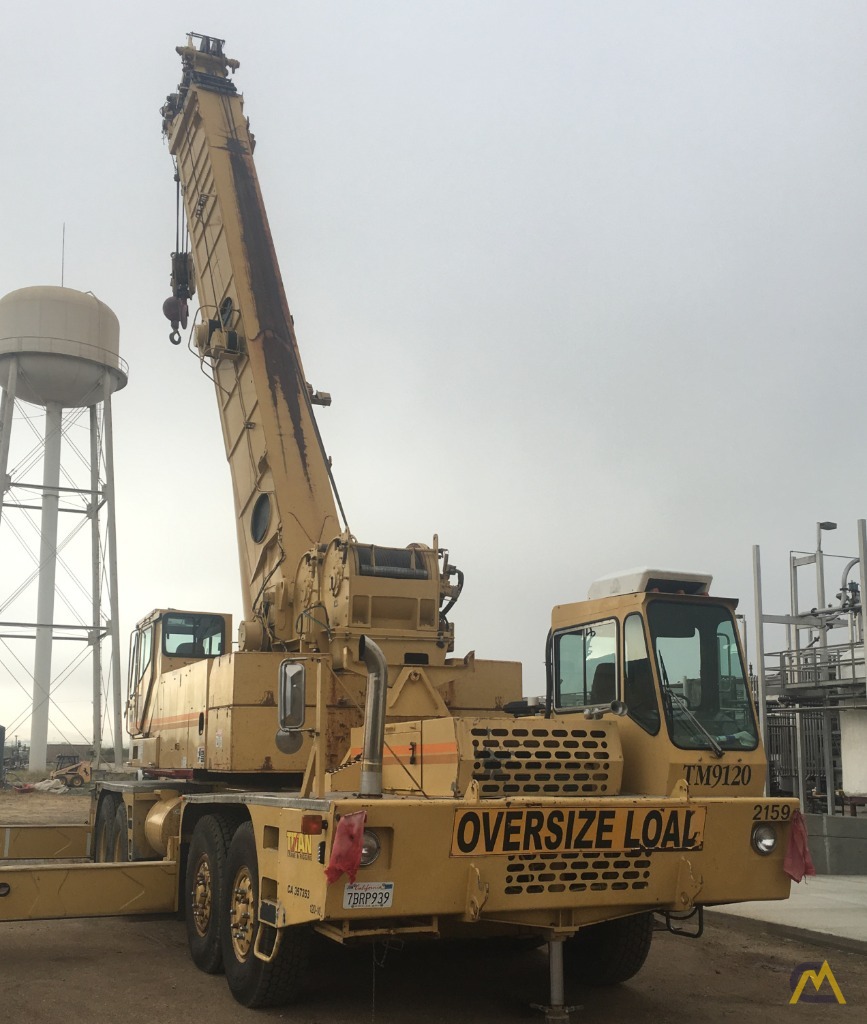 1997 Grove TM9120 120-Ton Hydraulic Truck Crane; CranesList ID: 580 1