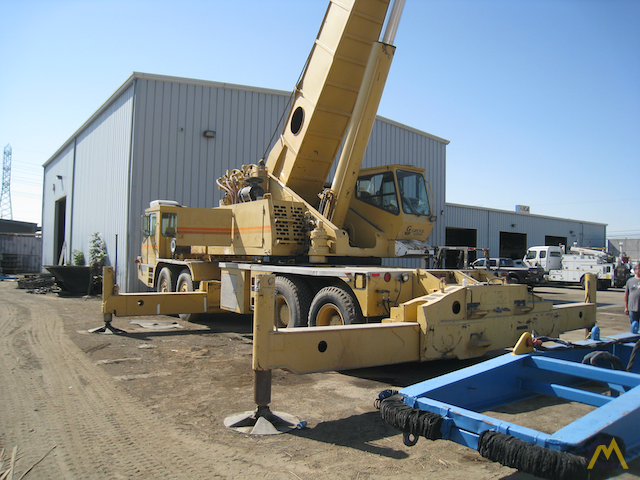 1997 Grove TM9120 120-Ton Hydraulic Truck Crane; CranesList ID: 580 5